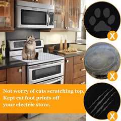 Quilted Stove Top Cover Glass Cooktop Protector