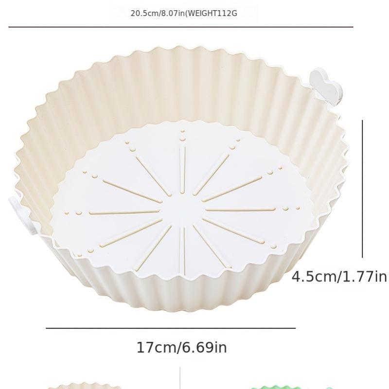 Air Fryer Silicone Pan Food Silicone Fryer Liner