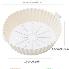 Air Fryer Silicone Pan Food Silicone Fryer Liner