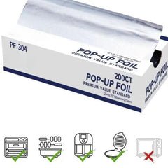 Disposable Aluminum Foil Paper for Air Fryer, 100-200pcs