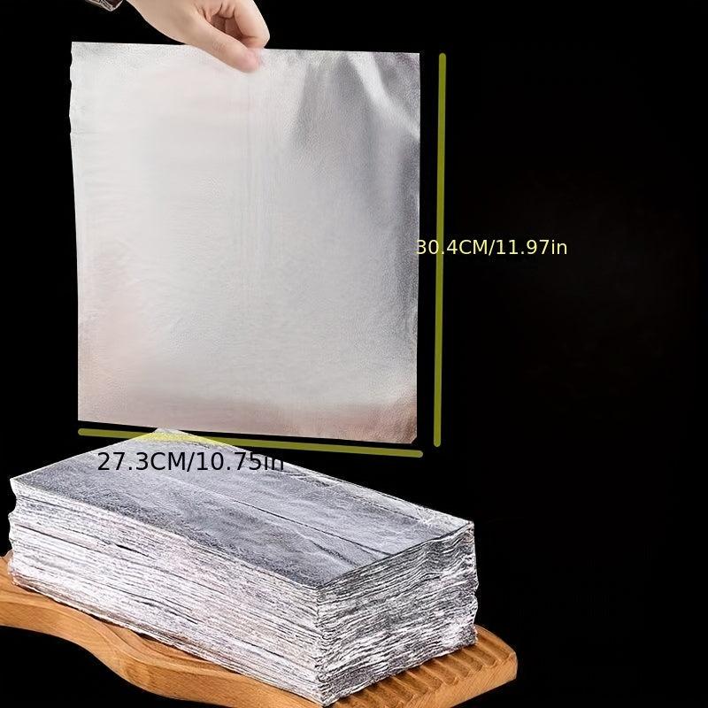 Disposable Aluminum Foil Paper for Air Fryer, 100-200pcs