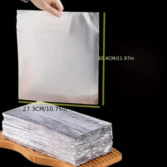 Disposable Aluminum Foil Paper for Air Fryer, 100-200pcs