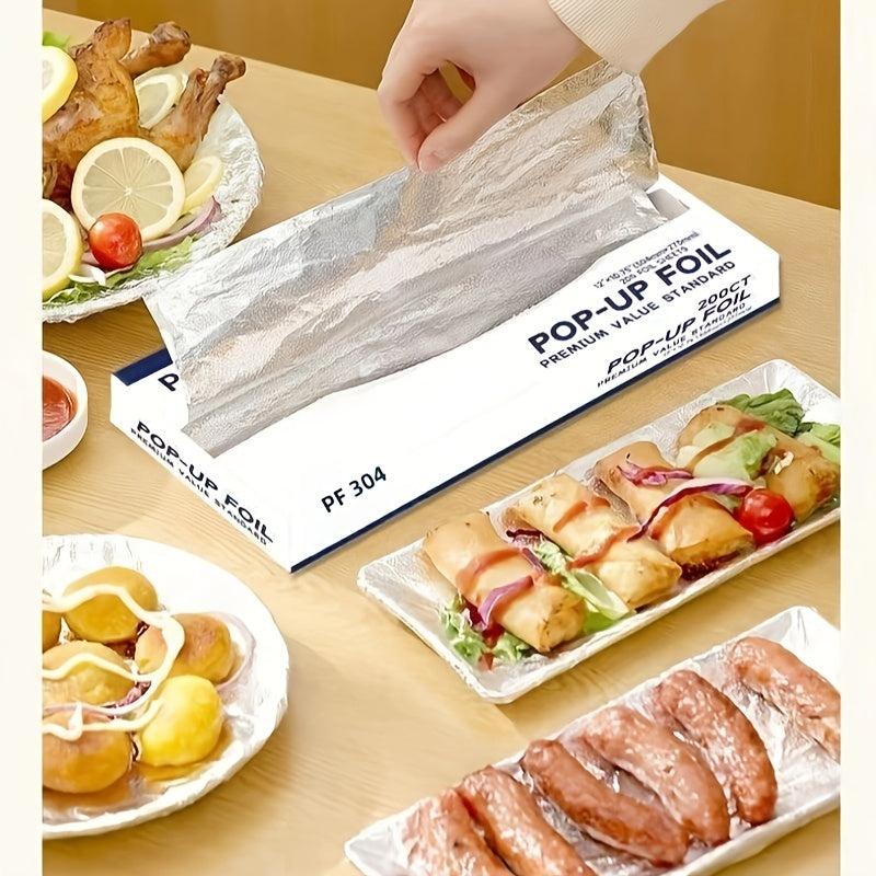 Disposable Aluminum Foil Paper for Air Fryer, 100-200pcs