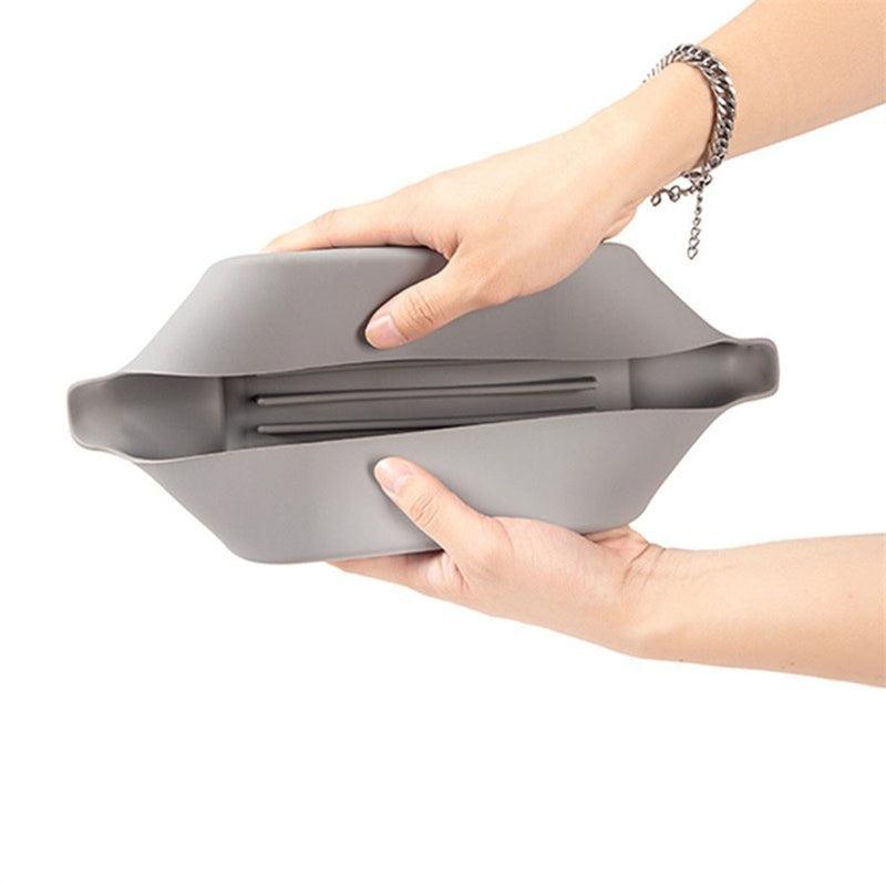 Air Fryer Silicone Pot Square Baking Tray Replacement Grill Pan Accessories