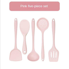 5pcs Silicone Kitchenware Set Non Stick Cooking Tools Utensils and Accessories