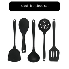 5pcs Silicone Kitchenware Set Non Stick Cooking Tools Utensils and Accessories