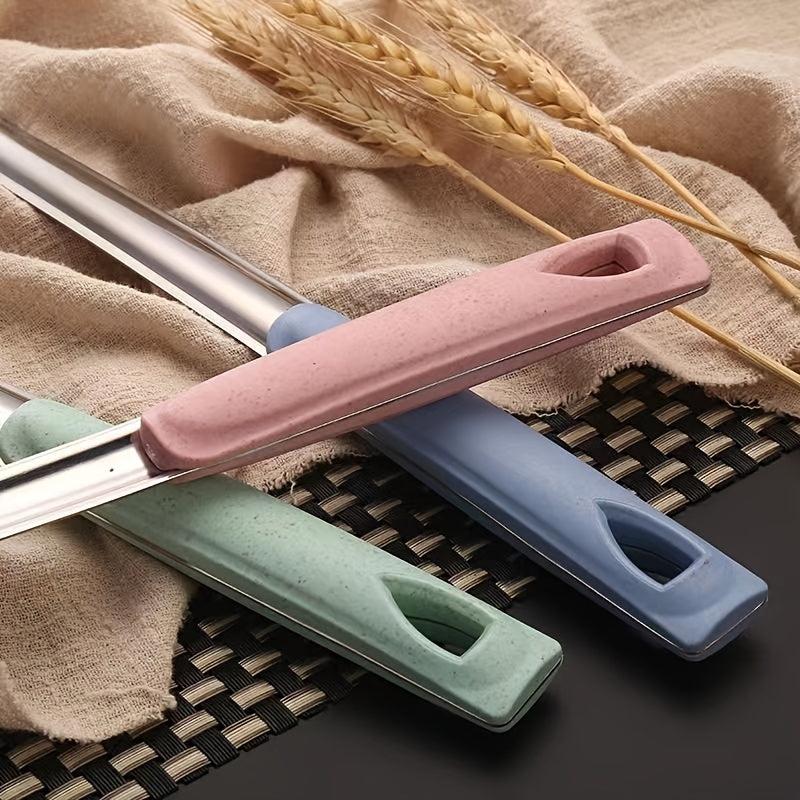 Stainless Steel Kitchen Utensil Set with Stir Frying Shovel and Soup Spoon