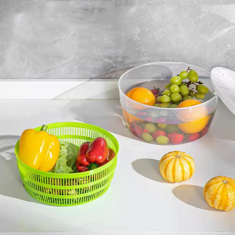 Fruit Vegetable Drainer Salad Spinner with Bowl