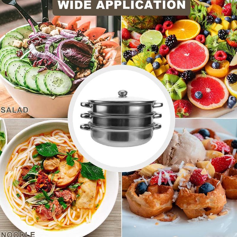 3 Layer Steamers - Discover the Magic of Our Steamer