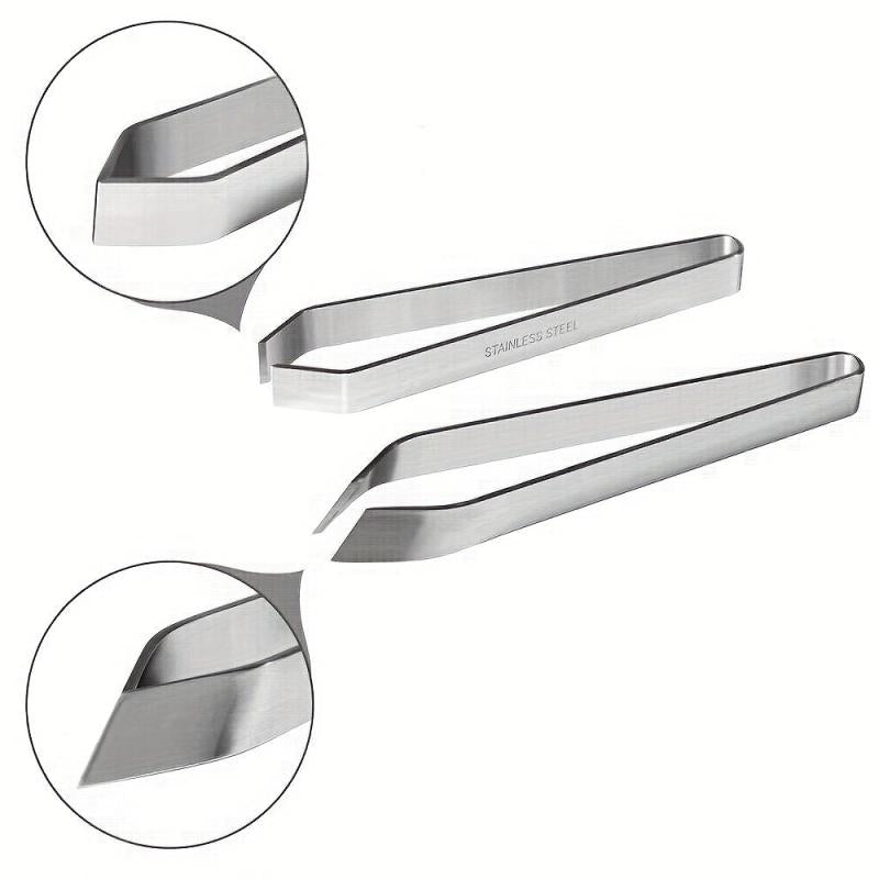 Stainless Steel Tongs for Fish Bone and Hair Removal