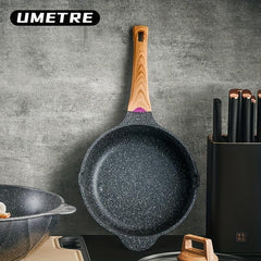 Nonstick Frying Pan 23 27 Granite Skillet Egg Fry Pan Round Pancake Pan