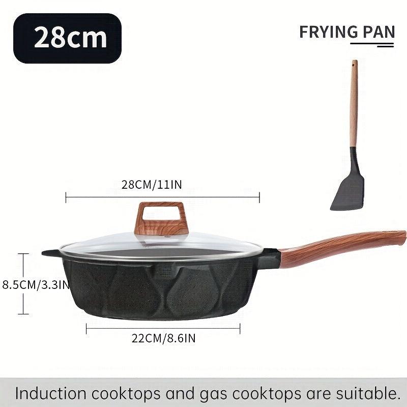 Nonstick Frying Pan 23 27 Granite Skillet Egg Fry Pan Round Pancake Pan