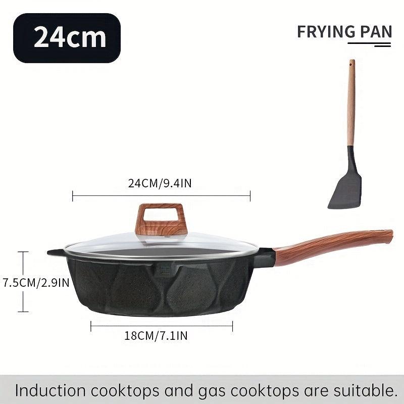 Nonstick Frying Pan 23 27 Granite Skillet Egg Fry Pan Round Pancake Pan