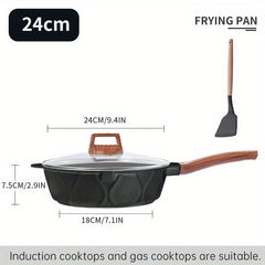 Nonstick Frying Pan 23 27 Granite Skillet Egg Fry Pan Round Pancake Pan