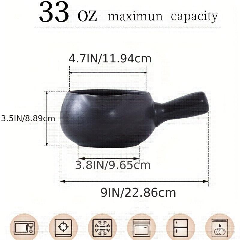 Ceramic Milk Pot Gas Noodle Pot Saucepans Kitchenware