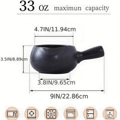 Ceramic Milk Pot Gas Noodle Pot Saucepans Kitchenware