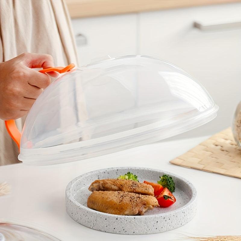 Reusable Microwave Splash Proof Glass Pot Cover, Essential for Home Kitchens