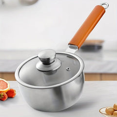 Stainless Steel Milk Pan Non Stick Saucepan Baby Food Cooking Pan