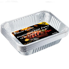 10pcs Disposable Aluminum Pans for Baking Roasting Chafing