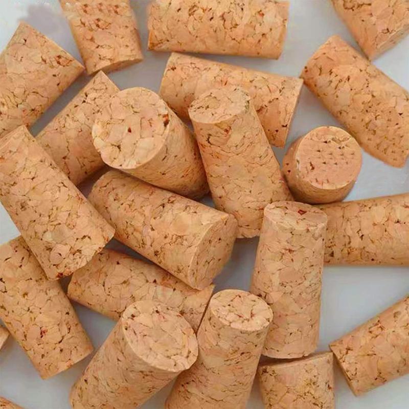 30pcs Natural Cork Wooden Wine Stopper Beer Stopper Conical Cork Wooden Beer Bot