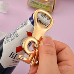 Golden Birthday Bottle Opener - Ideal for Weddings and Anniversaries