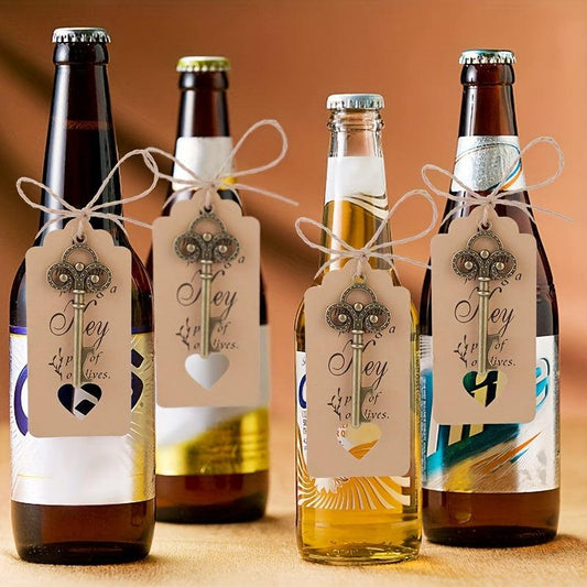 20pcs Key Tree Shape Bottle Opener Solid Barware Tool Wedding Party Favor Gift