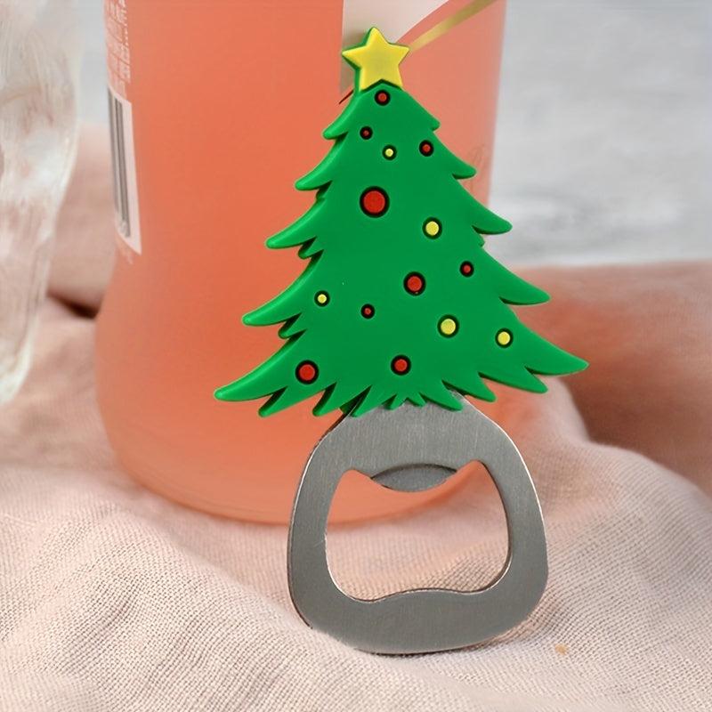 Christmas Theme Palm Tree Magnetic Bottle Opener