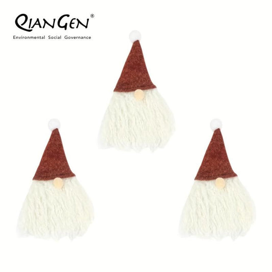 3pcs Santa Hat Gnomes Wine Bottle Cover