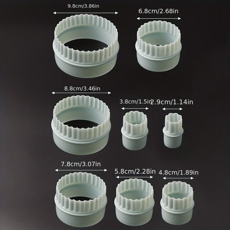 8 Piece Biscuit Mold Set Cookie Cutter for Birthday Party