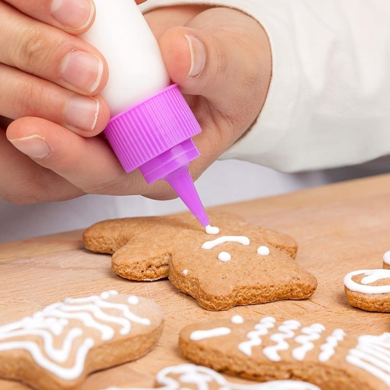 6pcs Set Easy Squeeze Bottles Random