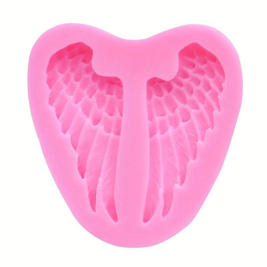 3D Silicone Mold Wings Fondant Mold DIY Pudding Chocolate Crystal Candy