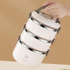 Stainless Steel Insulated Bento Box Stackable Food Container