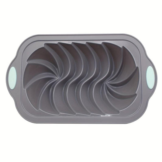 1pc Silicone Flower Cake Pan Set Non stick Baking Mold