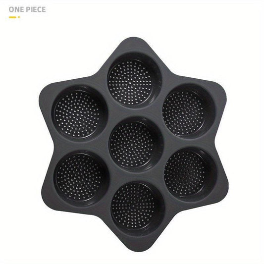 Hamburger Bun Pan Round Bread Pan Muffin Pan Silicone Cupcake Mold Baking Tools