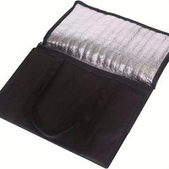 Foldable Reusable Insulation Meal Bag Large Capacity Lunch Box Bag