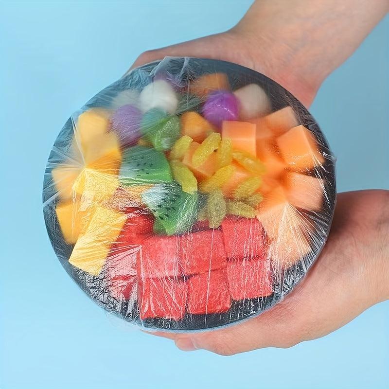 100pcs Reusable Elastic Food Storage Covers
