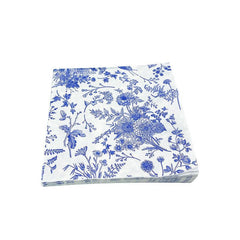 20pcs Disposable Floral Paper Napkins Western Food Party Printing 33.02cm