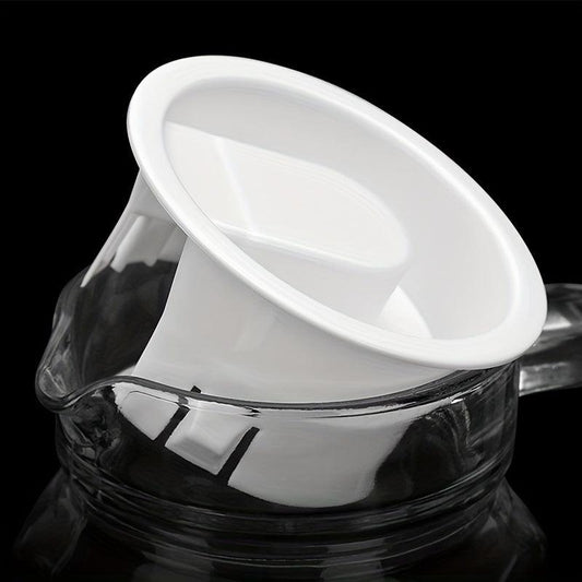 2pcs Spill Resistant Dust Proof Bottle Stoppers Covers Lids Glass Water Carafe