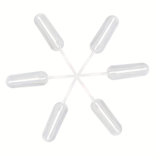 Pack Of 50 4ML Disposable Pipettes Droppers for Cupcake Ice Cream