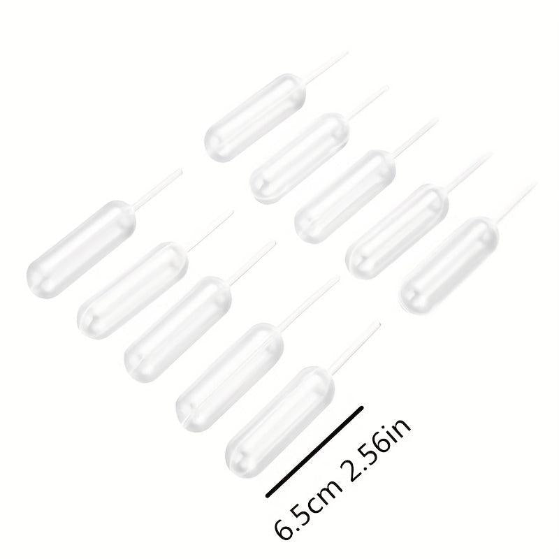 Pack Of 50 4ML Disposable Pipettes Droppers for Cupcake Ice Cream