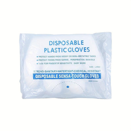 Plastic Clear Cleaning Gloves Disposable Hygiene Gloves