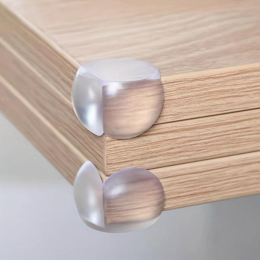10pcs Clear Safety Corner Protectors Guards - Furniture Table Corner Protection