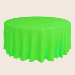 Waterproof Round Tablecloth PE Eco-friendly Kitchen Picnic Table Cloth