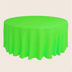Waterproof Round Tablecloth PE Eco-friendly Kitchen Picnic Table Cloth