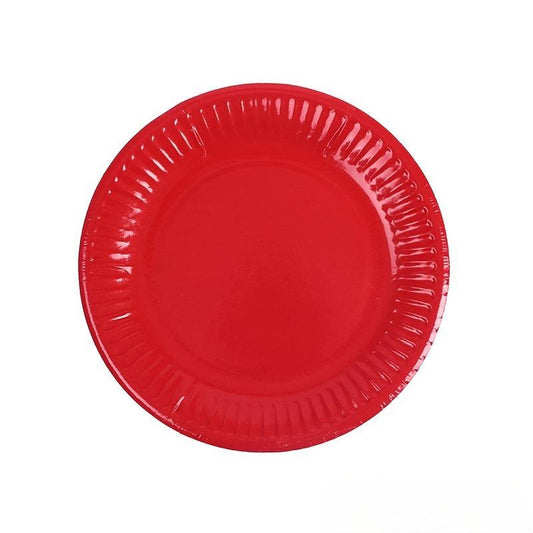 20Pcs Colorful Paper Dinner Plates 17 78 Cm