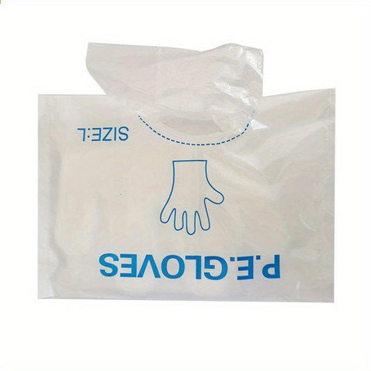 100pcs Disposable Food Gloves for Kitchen & Beauty Use