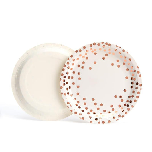 Disposable Party Dinnerware Set with Napkins Cups