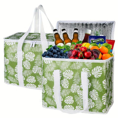 4pcs Supermarket Insulation Bag for Camping Picnic Teen Food