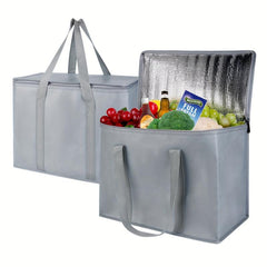 4pcs Supermarket Insulation Bag for Camping Picnic Teen Food