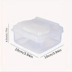 Cheese Container With Flip Lid For Fridge Fresh Keeping